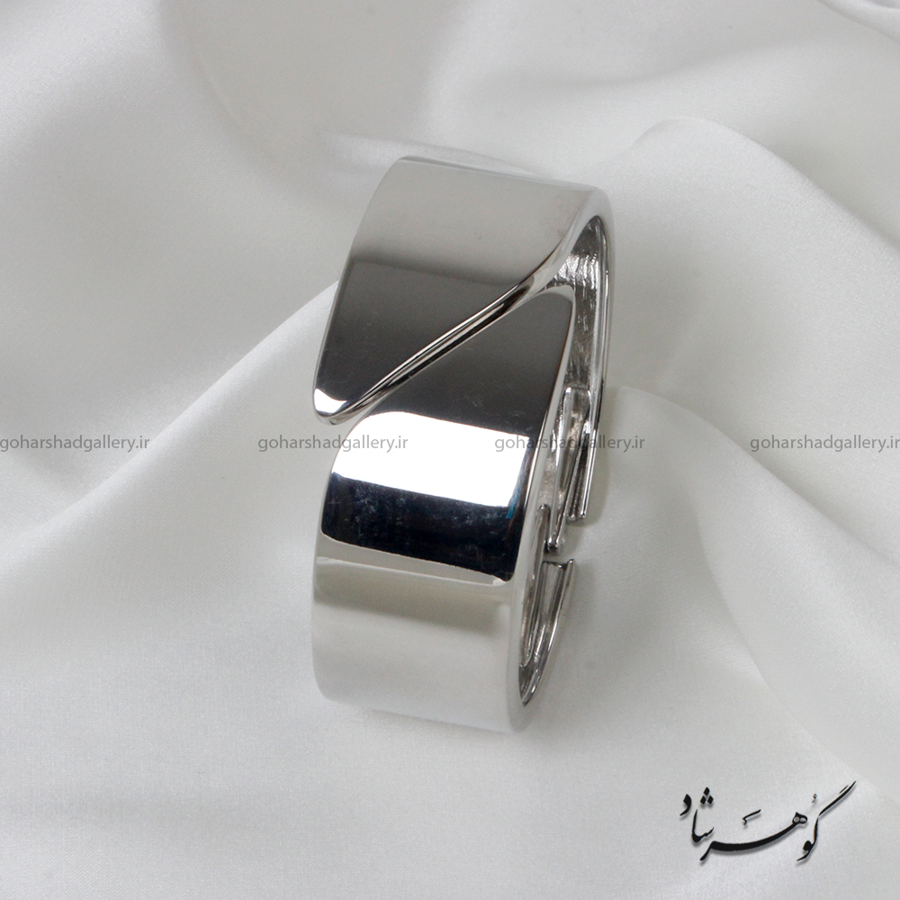 دستبند استیل آینه ای